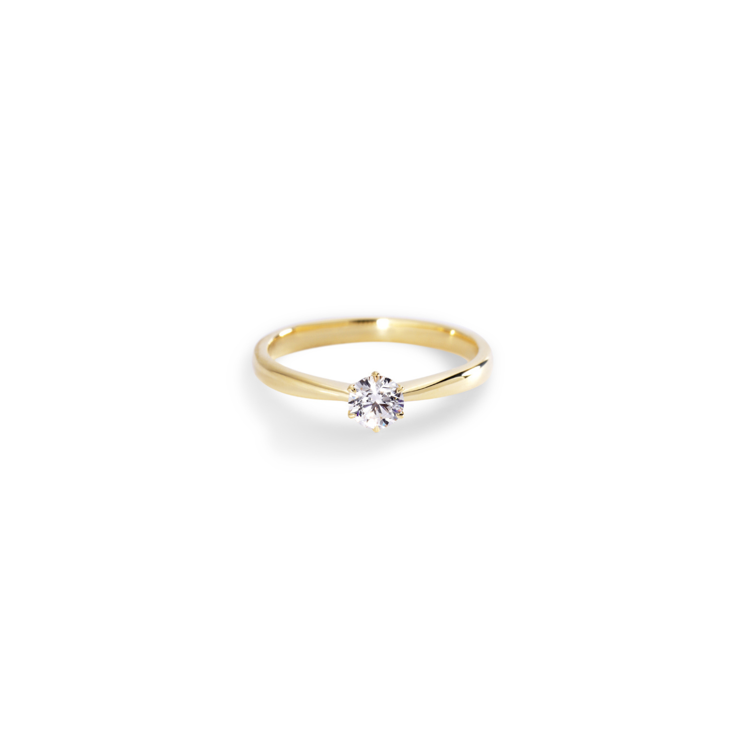 Solitairering 0,20 ct.