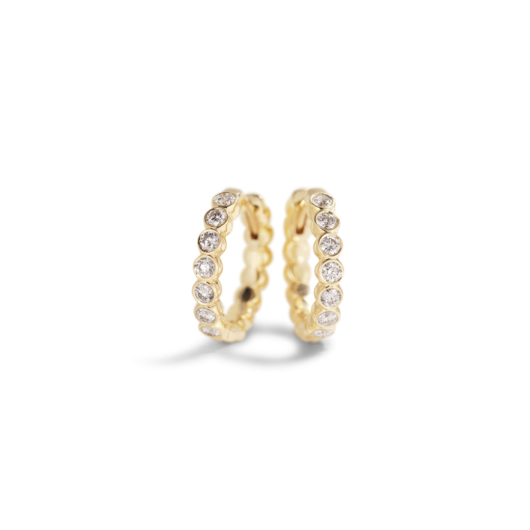 Bezel hoops 11 mm - 0,035 ct.