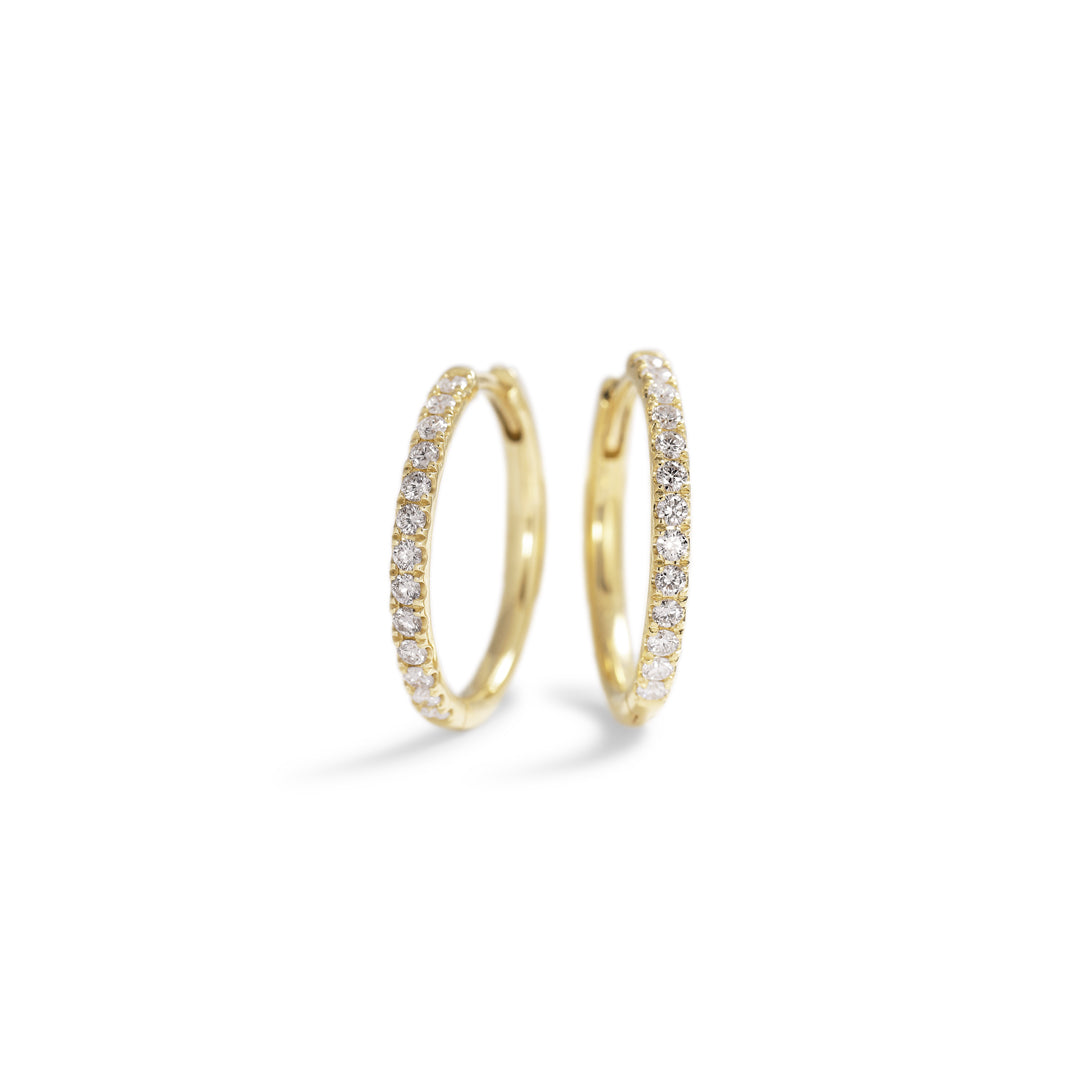 Hoops 15 mm - 0,018 ct.