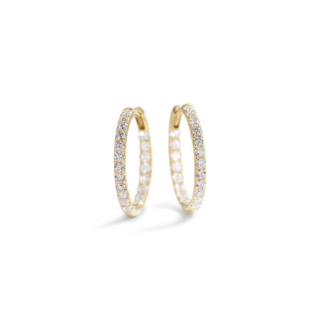 Hoops 15 mm - full - 0,023 ct.
