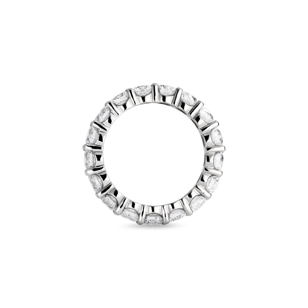 Eternityring i hvidguld med 0,20 ct.
