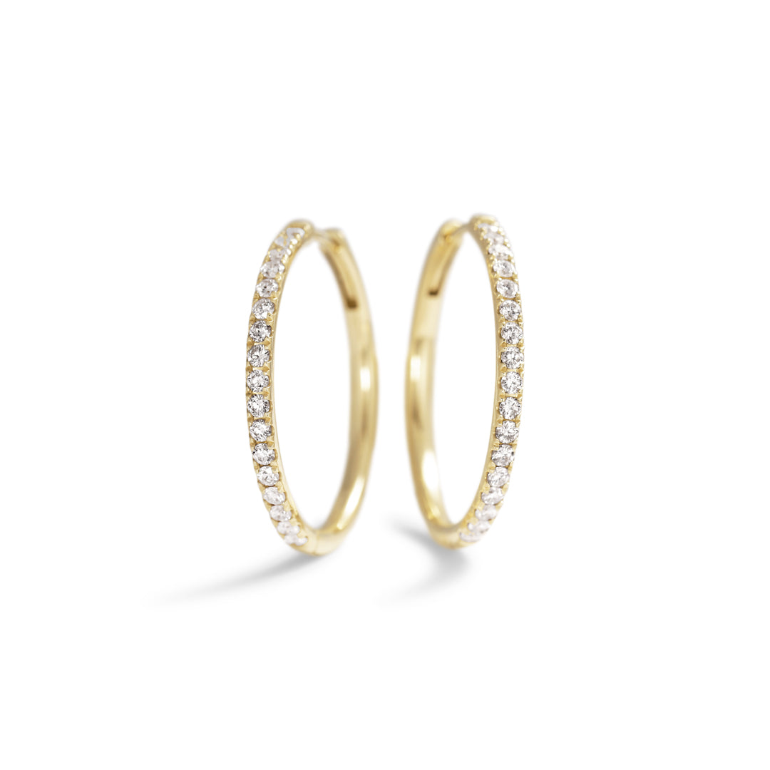 Hoops 20 mm - 0,018 ct.