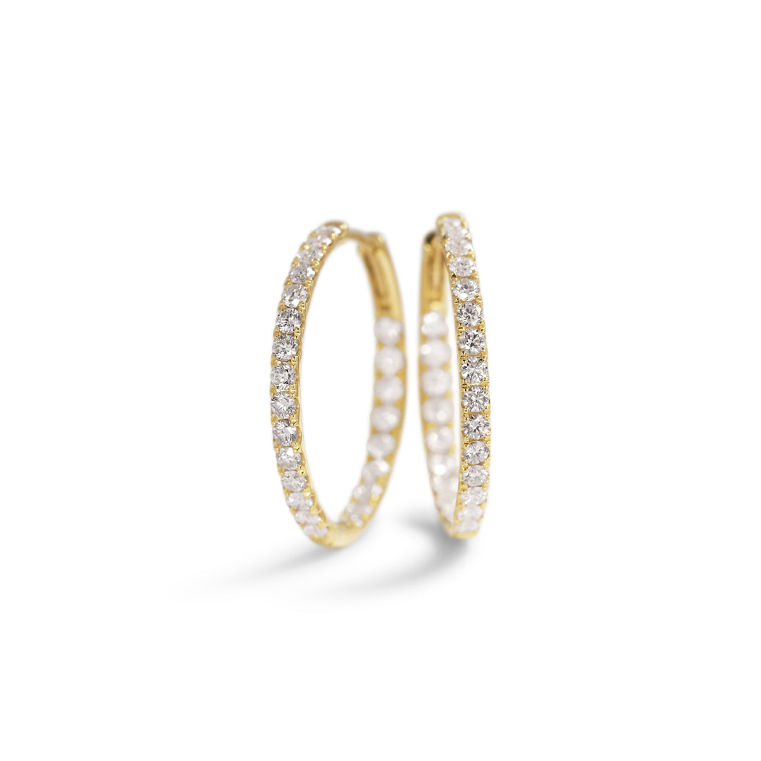 Hoops 20 mm - full - 0,035 ct.