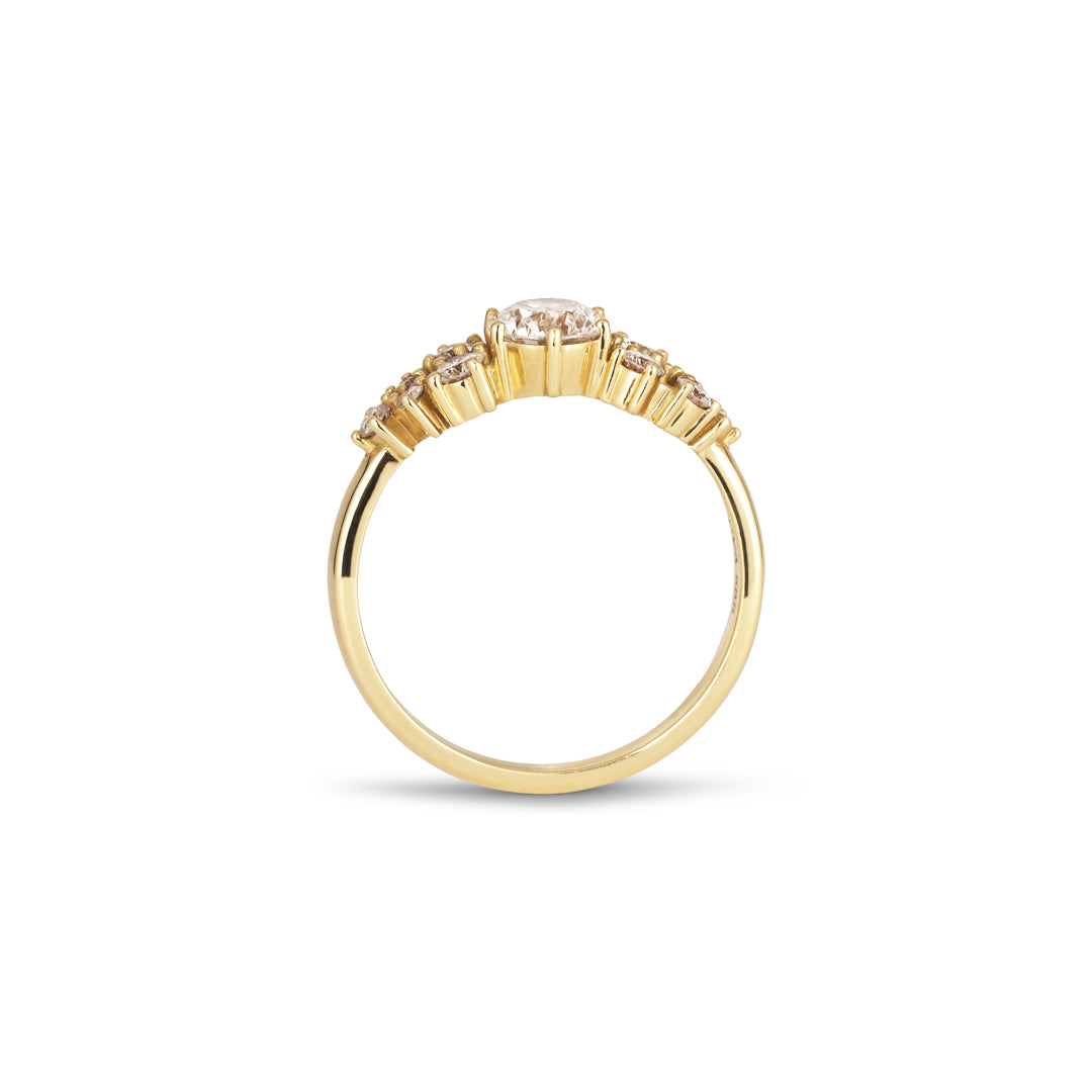 Sprinkled Stars med 0,55 ct.