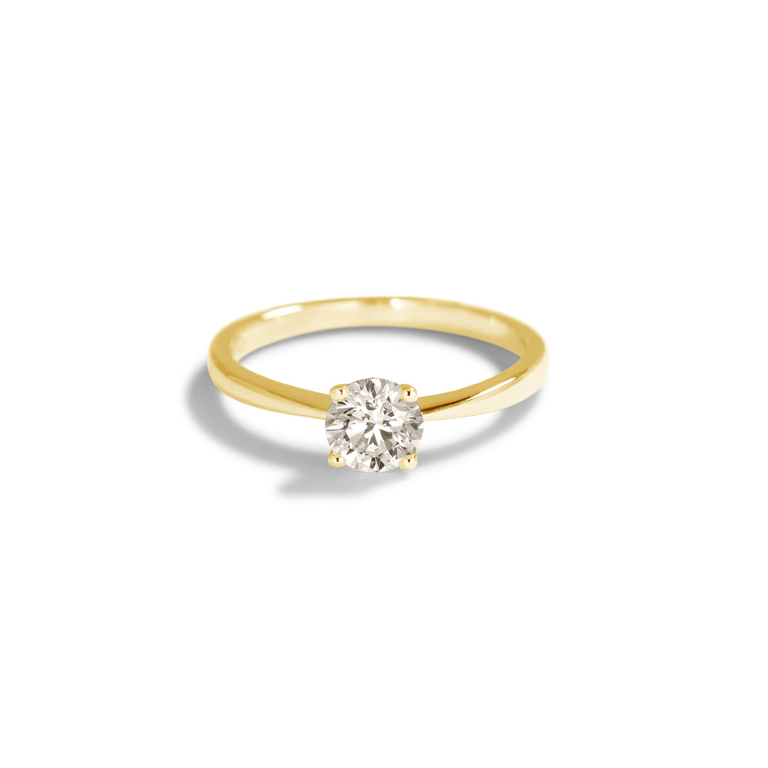 Solitairering med 0,60 ct.