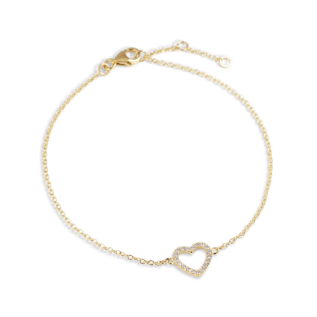 Hjerte armbånd