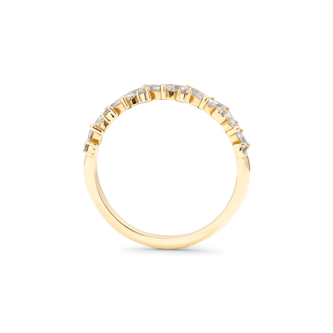 Marquis Dream Alliancering med 0,41 ct.
