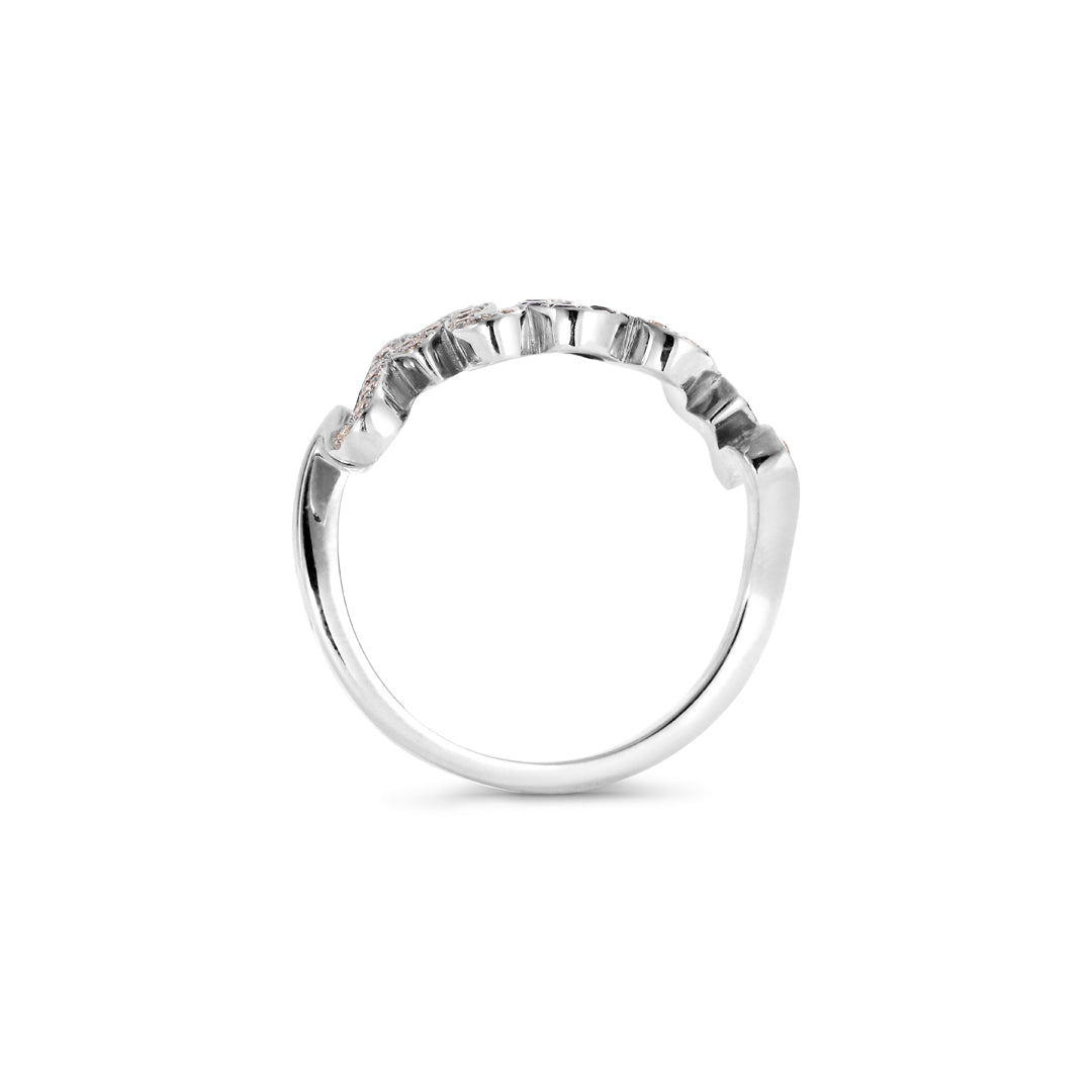 MOM ring i hvidguld