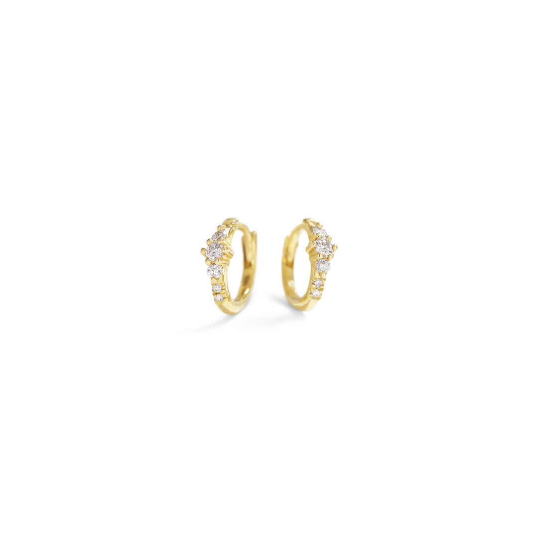 Olivia hoops 8 mm