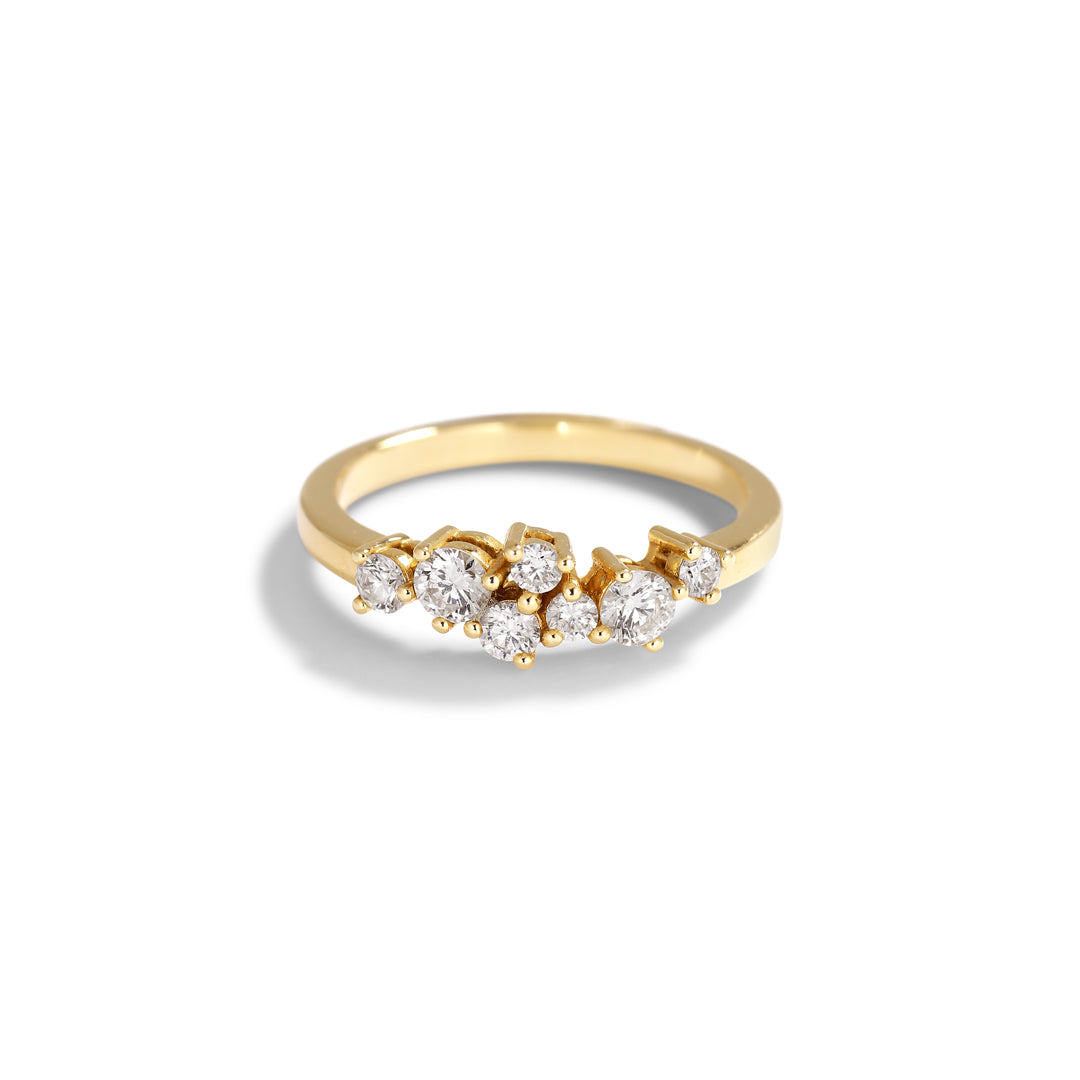 Sprinkled alliancering 0,49 ct.
