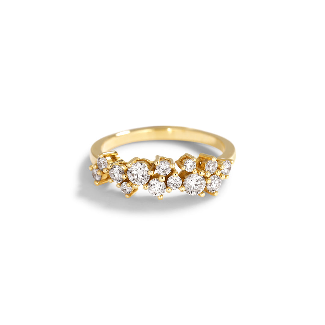 Sprinkled alliancering med 0,69 ct.
