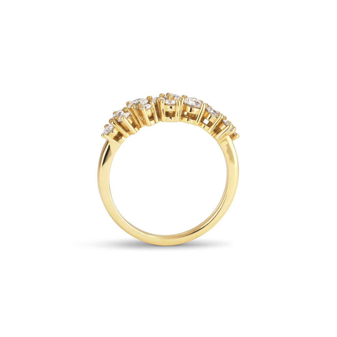 Sprinkled alliancering med 0,69 ct.
