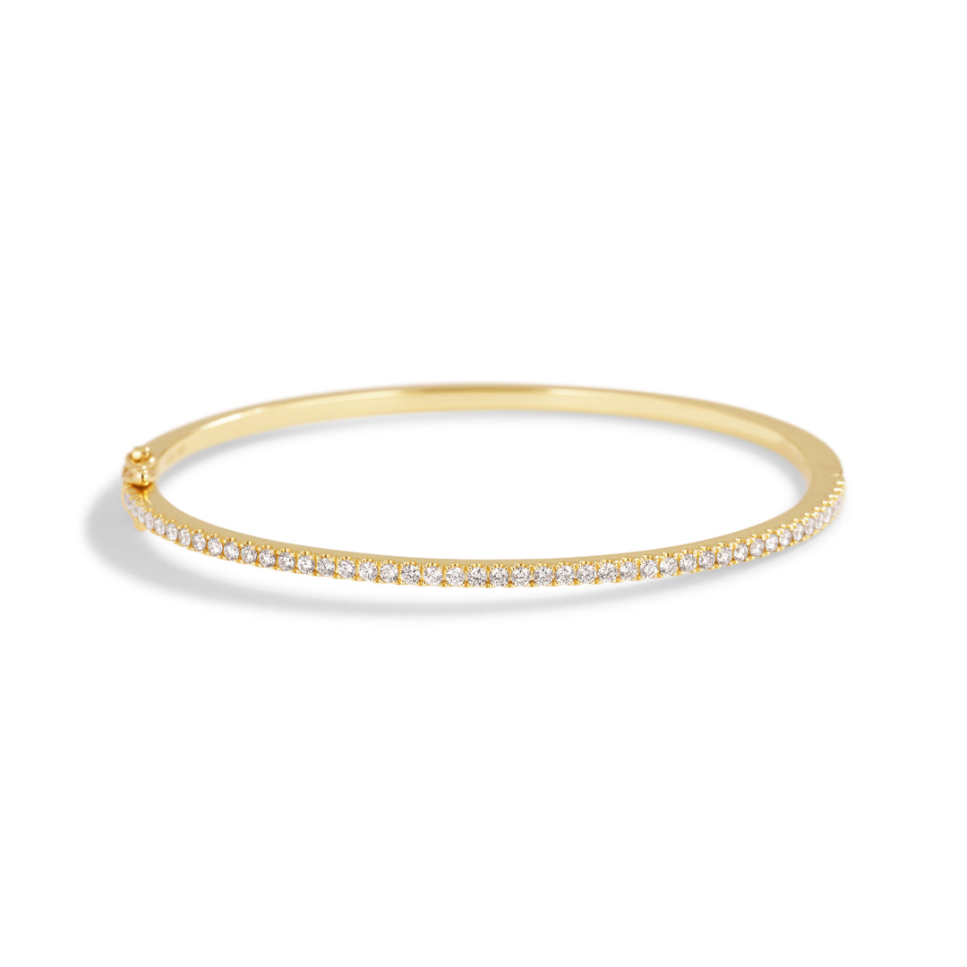 Diamant bangle med 46x 0,018 ct.