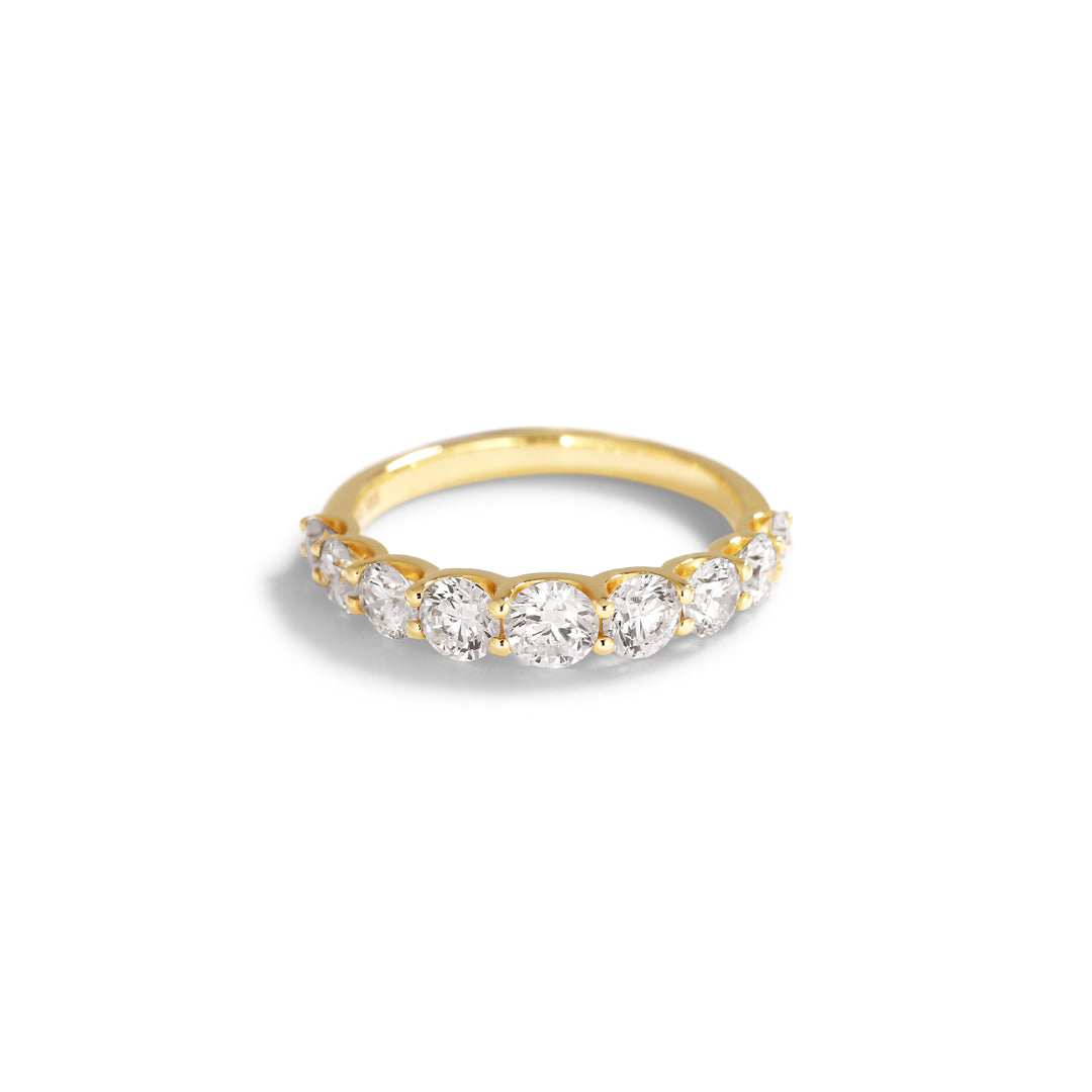 Trellis 9-stens alliancering med 1,56 ct.